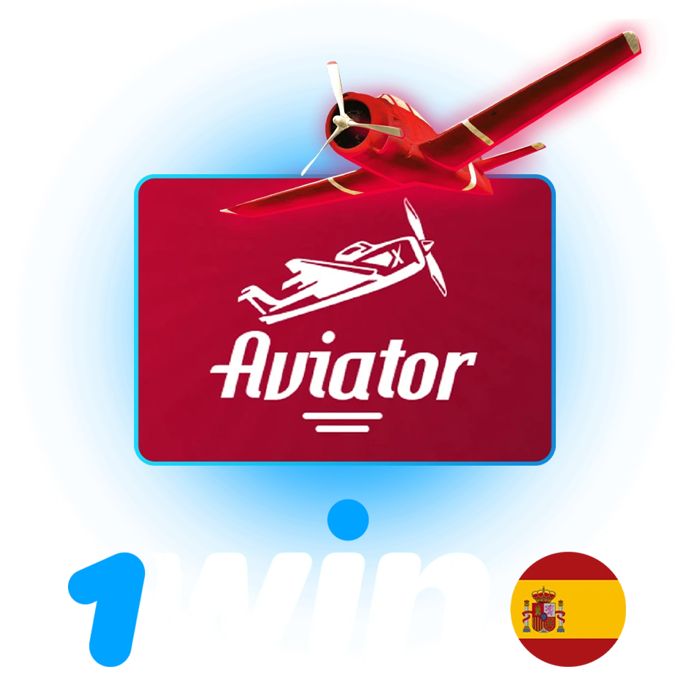 Prueba el juego Aviator en 1win España.
