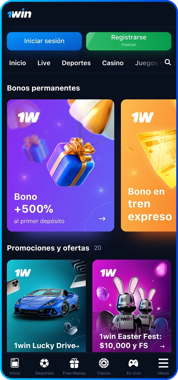 Qué ofertas de bonificación le esperan en 1win España.