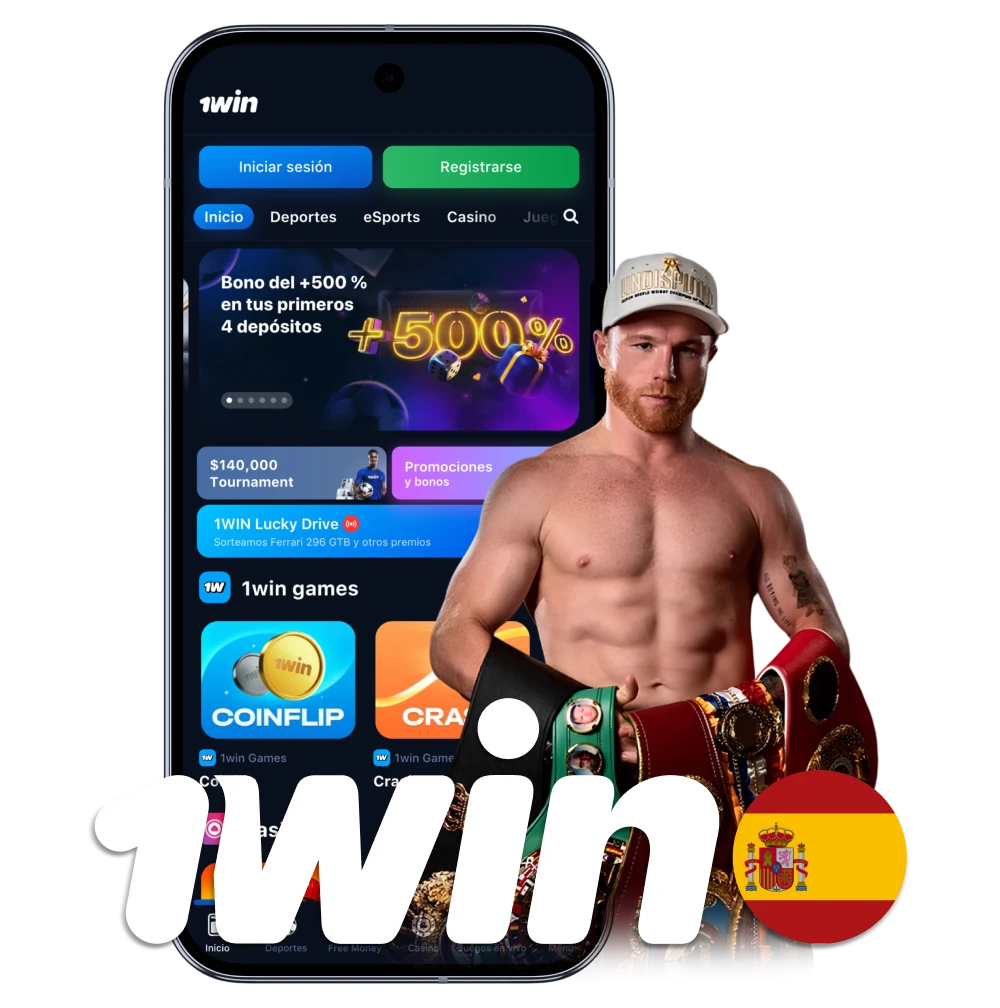Descárgate la app de 1win España en tu smartphone y consigue un bono de bienvenida.